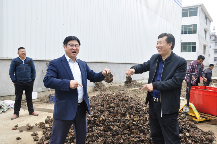 楚雄副市长来广明集团参观考察
